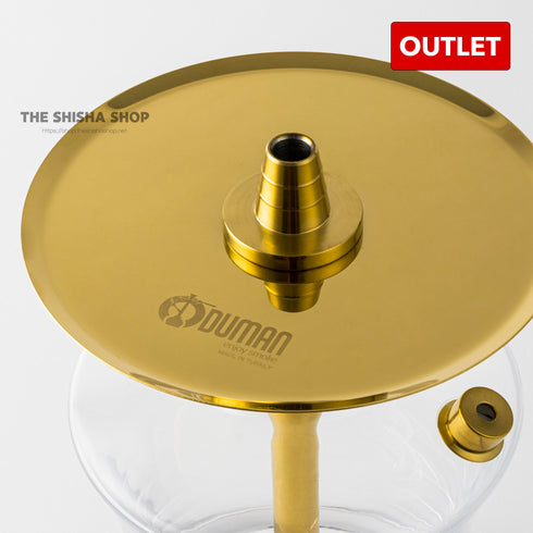 【OUTLET】ODUMAN N2 CLEAR GOLD HOOKAH / オデュマン N2クリア ゴールドバージョン(アウトレット品)